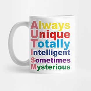 Always Unique Totally Intelligent Sometimes Mysterious Mug